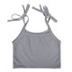thumbnail image 5 of Gibobby Conjunto de ropa de bebé Conjunto de pantalones cortos estampados de dibujos animados sin mangas de color sólido para Niñas pequeña de 0 a 6 años(Gris, 2Años), 5 of 5