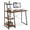 Brown, variant on 39.5" Computer Desk with Shelves and 3-Tier Storage Bookshelf, Laptop PC Work Table Writing Desk for Small Spaces, Natural