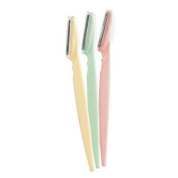 Gabriella Eyebrow & Facial Razor - Assorted 3 Pack