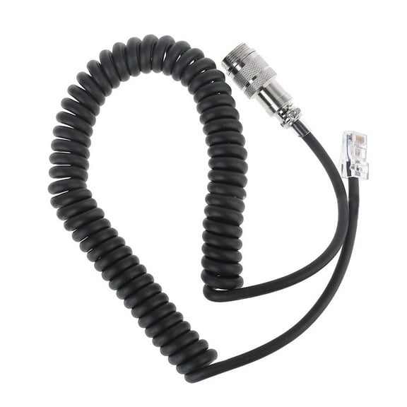 65cm 8Pin Cord To RJ45 Microphone Adapter Cable for Yaesu FT450 FT897D FT991 891