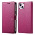 thumbnail image 4 of Funda para FOXDOCK iPhone 14 Plus – Cuero Premium, 3 ranuras para tarjetas, Protección contra impactos, 4 of 5