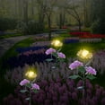 thumbnail image 4 of Solar Outdoor Garden Lighting Solution for Hydrangea-Style Decorative Ground Inserted Light Flower Spotlight for Yard Visualization and Wind-Swayed Swaying Garden, 4 of 4