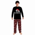 thumbnail image 5 of iHapHap Mr Mrs Christmas Couple Pajamas, Cotton Blend Holiday Sleep Set, Womens S, 5 of 7