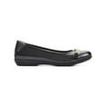thumbnail image 2 of Cliffs by White Mountain Charmed Women's Ballet Flats Color: Black Patent Size: 9, 2 of 3