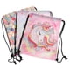 thumbnail image 3 of Drawstring Storage Bag 3Pcs Cartoon Design Backpack For General Users In Travel Sports Occasions, 3 of 3