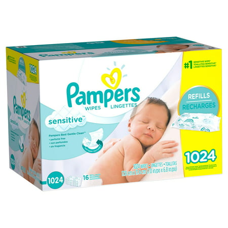 Pampers Sensitive special Baby Wipes (1024 ct.) (Best Price Pampers Sensitive Wipes)