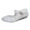 White, variant on Princess Shoes Clear Jelly Sandals for Girls Dressy Flat Mary Jane Dance Party Shoes