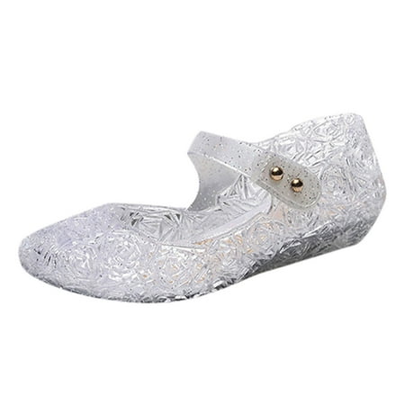 

CBGELRT Womens Sandals White Women Diamond Sandals Princess Shoes Girls Sandals Jelly Mary Jane Dance Party Shoes for Kids Toddler Shoes for Women Heels