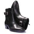 thumbnail image 5 of Vagabond Meja Women's Leather Side Zip Ankle Boot In Black Size 10, 5 of 6