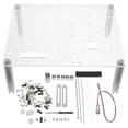 thumbnail image 1 of 1 Set Open Air Computer Case Open Frame Computer Case ITX/UATX DIY Chassis Bracket, 1 of 2