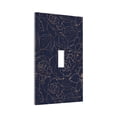 thumbnail image 2 of Kll Navy Dark Blue Wall Plate,Gloss Finish,Standard Size 1 - 5" X 3", Polycarbonate Thermoplastic,Electric Receptacle Plug Covers, 2 of 8