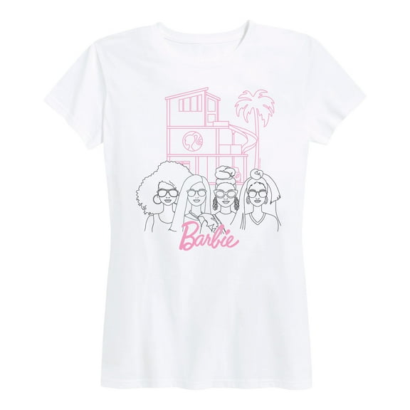 Barbie - Barbie Friends House - Women's Short Sleeve Graphic T-Shirt