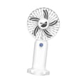 thumbnail image 4 of Ventilador Portátil, Ventilador De Mano Recargable Por USB Para Acampar, Oficina, Interior Y Exterior, 4 of 9