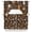 dark brown, variant on Curtains Swag and Tiers Curtains Set, Coffee Valances with Kitchen Tier Curtain 36 Inches Long, Brown Retro Coffee Theme Beans Latte Tea Cup Swag Light Filtering Curtains for Sink/Laundry Room