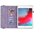 thumbnail image 4 of Allytech iPad mini 5 Case, iPad mini 4 Case, iPad mini 1 2 3 Case, Premium PU Leather Multi Angle Stand Auto Sleep Wake Protective Slim TPU Back Cover Case for Apple iPad mini 7.9-inch,Purple, 4 of 6