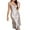 White# nightgowns for women, variant on Camisole Lingerie for Women Elegant Cross Back Satin Slip Dress Lace V Neck Side Split Midi Pajama Dress Soft Comfy Nightwear Black S