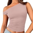 thumbnail image 2 of Womens Tank Tops $4.98 Plus Size Round Neck Sleeveless Solid Camisole Summer Tank Pink M, 2 of 6