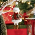 thumbnail image 2 of SLYNSHome Christmas Stuffed Dolls Decorations,Hanging Santa Snowman Reindeer Doll Long Legs Dolls Ornaments for Home Decoration, 2 of 6