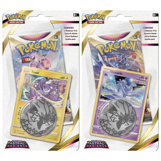 Pokémon TCG Pokémon Resplandor Astral Paquete Doble Checklane