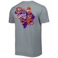 thumbnail image 3 of Men's Graphite Clemson Tigers Vault State Comfort T-Shirt, 3 of 3