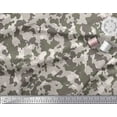thumbnail image 2 of Soimoi Rayon Crepe Fabric Two Tone With Grey Camouflage Print Sewing Fabric Yard 46 Inch Wide, 2 of 3
