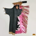 thumbnail image 6 of Hilason Handmade Genuine Leather Chaps Adult Handtooled Rodeo Bull Riding, 6 of 6