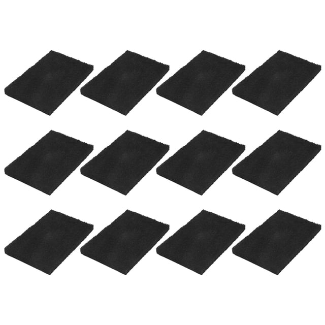 Paquete de 12 Filtros Absorbentes para Botes Basura, Desodorante Purificador CarbóN Activado Cubos Compostaje-RectáNgulo