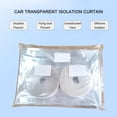 thumbnail image 1 of Yeacher Car Isolation Film -droplet , Fully Enclosed Transparent Isolation Curtain Protective Film Self-adhesive Partition Curtain For Cars, Taxies, 1 of 8