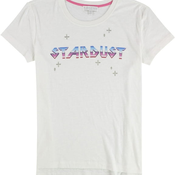 P.J. Salvage Womens Stardust Pajama Sleep T-shirt, White, Small