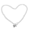 thumbnail image 1 of Shisuyan Loving Heart Choker Titanium Steel 1Pc 50x2cm, 1 of 8