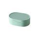 thumbnail image 2 of Bewildely Caja de almacenamiento de cepillos con tapa organizadora a prueba de fugas a prueba de polvo estuche portátil contenedor ducha al aire Cocina y Comedor Verde, 2 of 6
