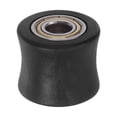 thumbnail image 1 of Unique Bargains 10mm Chain Roller Pulley Tensioner Wheel Guide Concave Type for Bike Sliding Door Black, 1 of 6