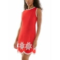 thumbnail image 4 of Nanette Lepore Women's Sleeveless Poplin Dress with Embroidery, Sizes XS-XXXL, 4 of 5