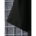 thumbnail image 3 of Camiseta de cuello redondo con estampado de gestos Manfinity Dauomo para hombre, camisetas informales, 3 of 5