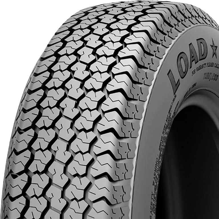 Loadstar K550 ST205/75D14 205/75D14 105/101M D 8 Ply Trailer Tire