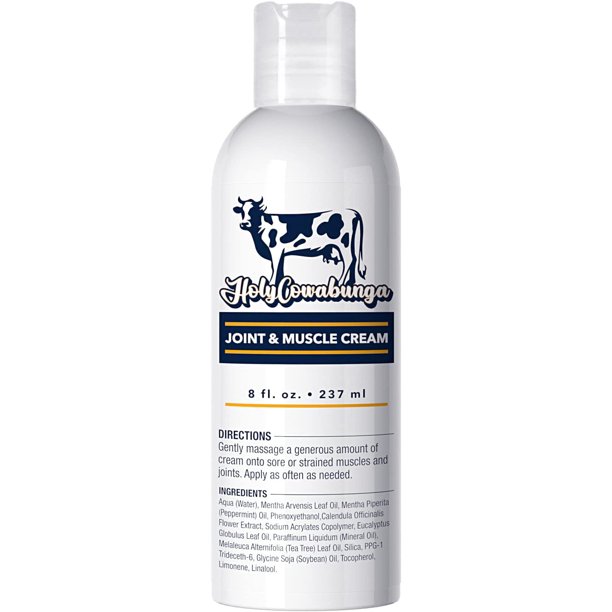 Bob and Brad Holy Cowabunga Joint & Muscle Cream, 8 FL OZ
