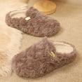 thumbnail image 4 of KANG Slipper French Style Winter Warmth Slip On Shoes With Thick Sole Non Slip Indoor And Outdoor Loafers, 4 of 9