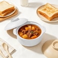 thumbnail image 4 of Iuhan Microwave Safe Soup Bowl With Lid And Spoon, Double Handle Bowl For Kitchen Dining, Wheat Straw Bowl For Home Daily Use, 4 of 6