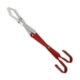 Firewood Tong Aluminum Long Handle Campfire Tong Coal Grabber for