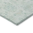 thumbnail image 3 of Addison Rugs Chantille Indoor/Outdoor Transitional Damask Turquoise Machine Washable Rectangle Rug, 10' x 14', 3 of 8