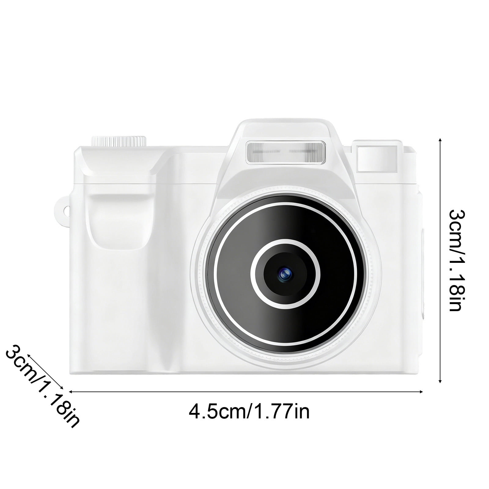 Lunxisen 3 Pcs Mini Camera 1080P HD Video Recorder, Digital Camcorder Long Battery Life, Ultra-Portable Tiny Camera for Travel Vlog Night Shots