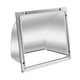 thumbnail image 3 of Cubierta de ventilación de pared Strade Fareast Limited 8 pulgadas Plateada, 3 of 8