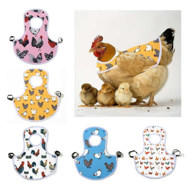 Funda protectora para gallinas, diseño de alas elásticas, impermeable, tela duradera, para cocina, protección de pollos, equipo agrícola, equipo de seguridad para mascotas