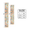 thumbnail image 6 of Yayeee Table Runner 70 inches Long Home Kitchen Dinning Party Decoration, Beige Rainbow Clouds, 6 of 7