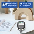 thumbnail image 5 of Accuracy Smart Language Translator Device, Real Time Traductor,Online/Offline,Chatgpt/Recording/Photo Instant Translator for Business Travel Learning-Black, 5 of 10