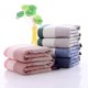 thumbnail image 4 of Nvzi 6 toallas de mano de gasa de algodón para el hogar, de algodón suave, muy suaves y muy absorbentes, para ducha, piscina, toalla de mano de 13,39 x 29,53 pulgadas (rosa claro), 4 of 5