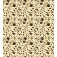 thumbnail image 2 of Ambesonne Polka Dots Duvet Cover Sets, Brown Coffee Cups, 2-King, Cream and Brown, 2 of 6