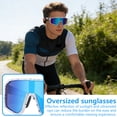 thumbnail image 4 of Youth Baseball Sunglasses for Boys Girls, Sports Glasses Sunglasses Fashionable, Frame Kids Sport Sunglasses for Softball Cycling Baseball Golf White, 4 of 4