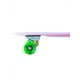 thumbnail image 4 of Patineta semiprofesional minicruiser tipo Penny Display deck rosa trucks blancos ruedas verdes, 4 of 4