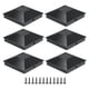 thumbnail image 3 of 6x tapas de postes piramidales, cubiertas para postes de valla, reemplaza postes de decoración al aire libre, tapas superiores para terrazas de 4x4,, 3 of 8